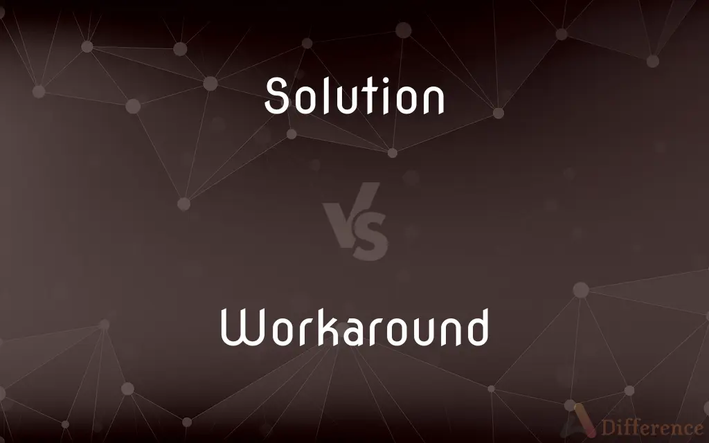 Solution vs. Workaround — What's the Difference?