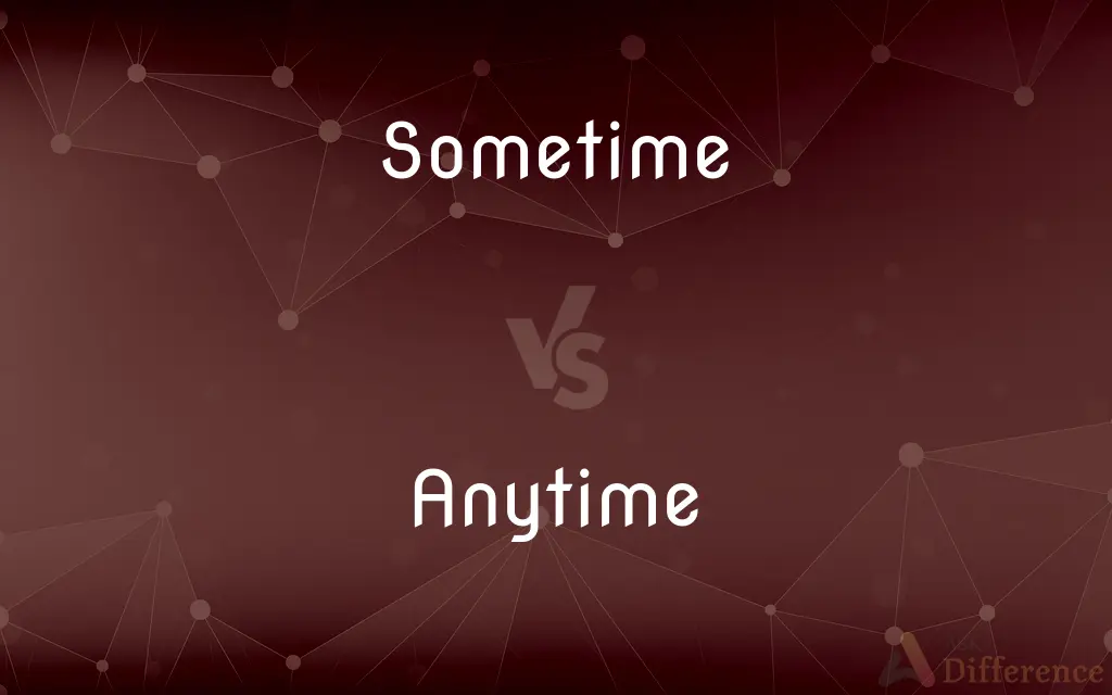 Sometime vs. Anytime — What's the Difference?