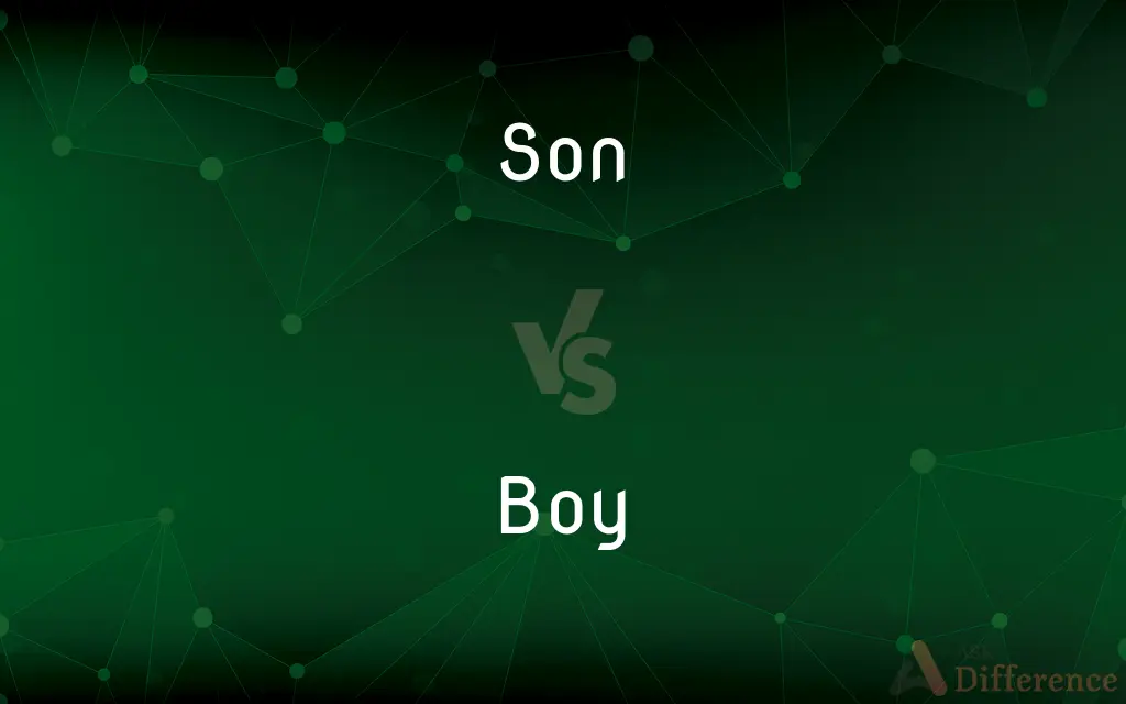 Son vs. Boy — What's the Difference?