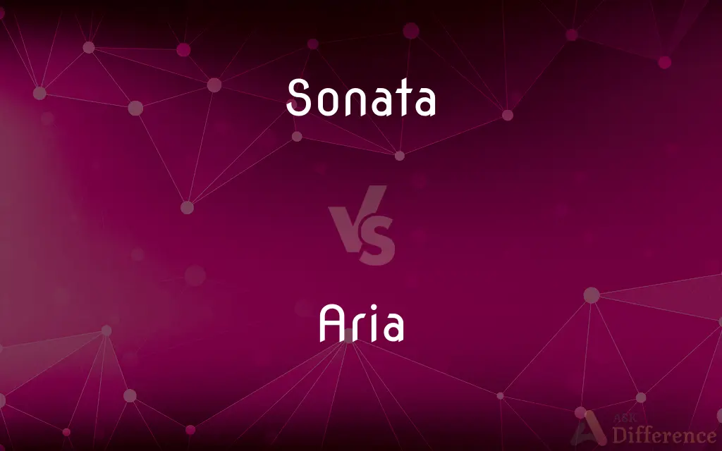 Sonata vs. Aria — What's the Difference?
