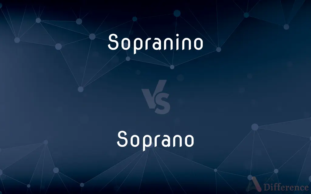 Sopranino vs. Soprano — What's the Difference?