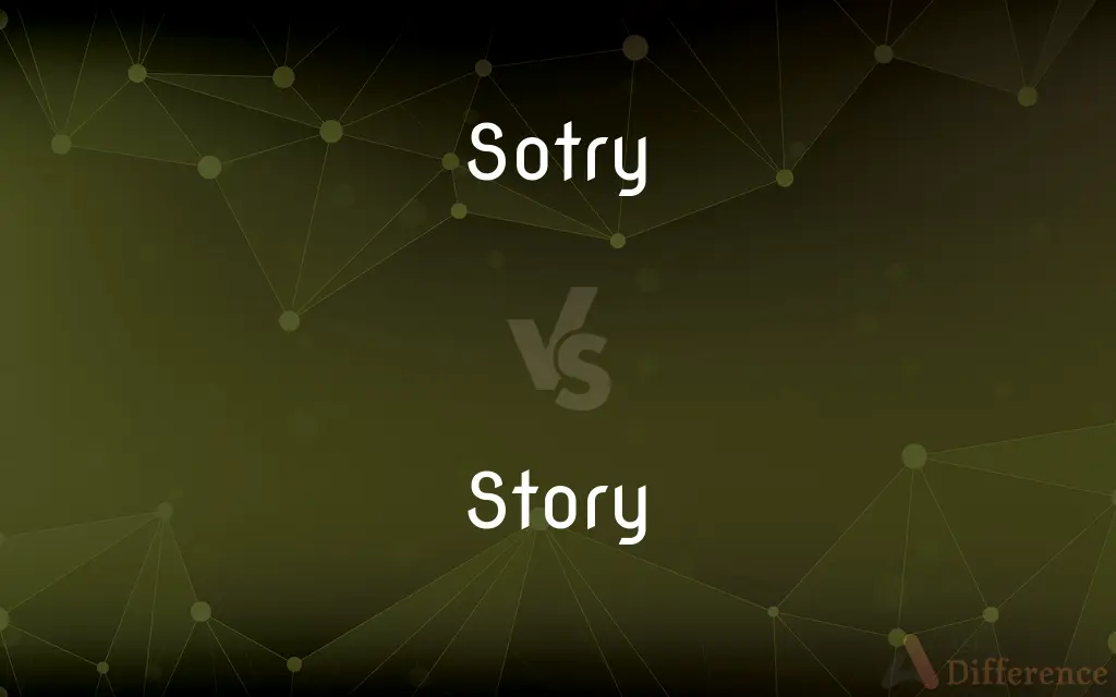 Sotry vs. Story — Which is Correct Spelling?