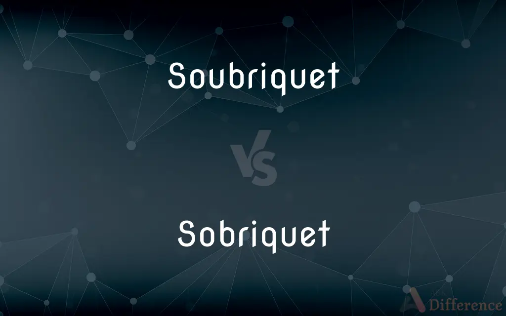 Soubriquet vs. Sobriquet — What's the Difference?
