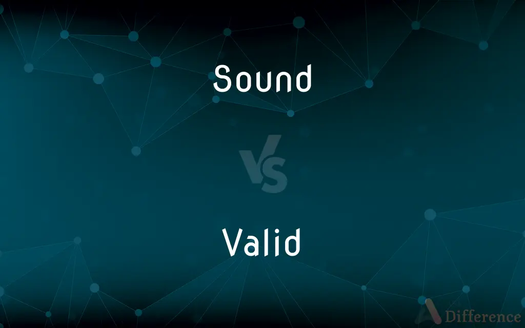 Sound vs. Valid — What's the Difference?