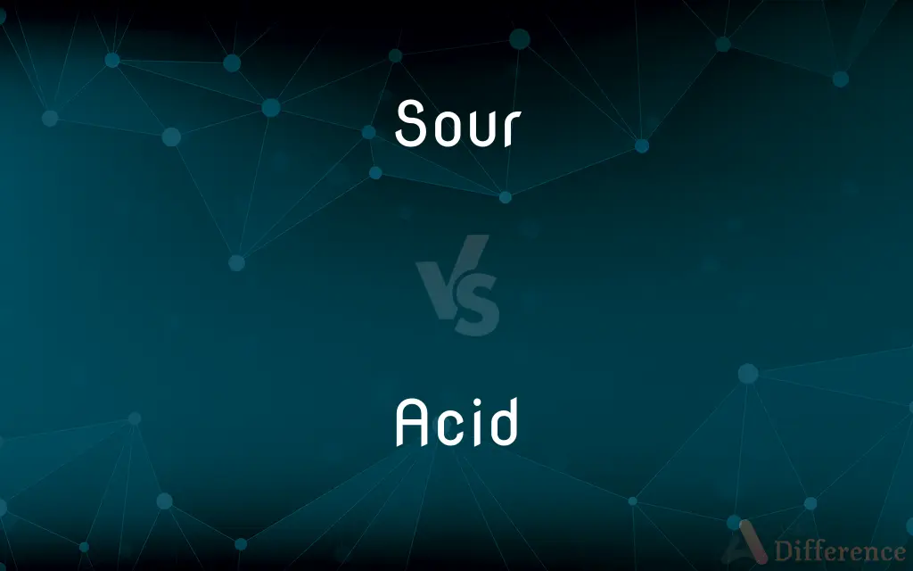 Sour vs. Acid — What's the Difference?