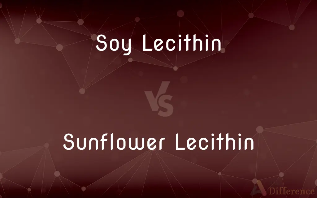 Soy Lecithin vs. Sunflower Lecithin — What's the Difference?