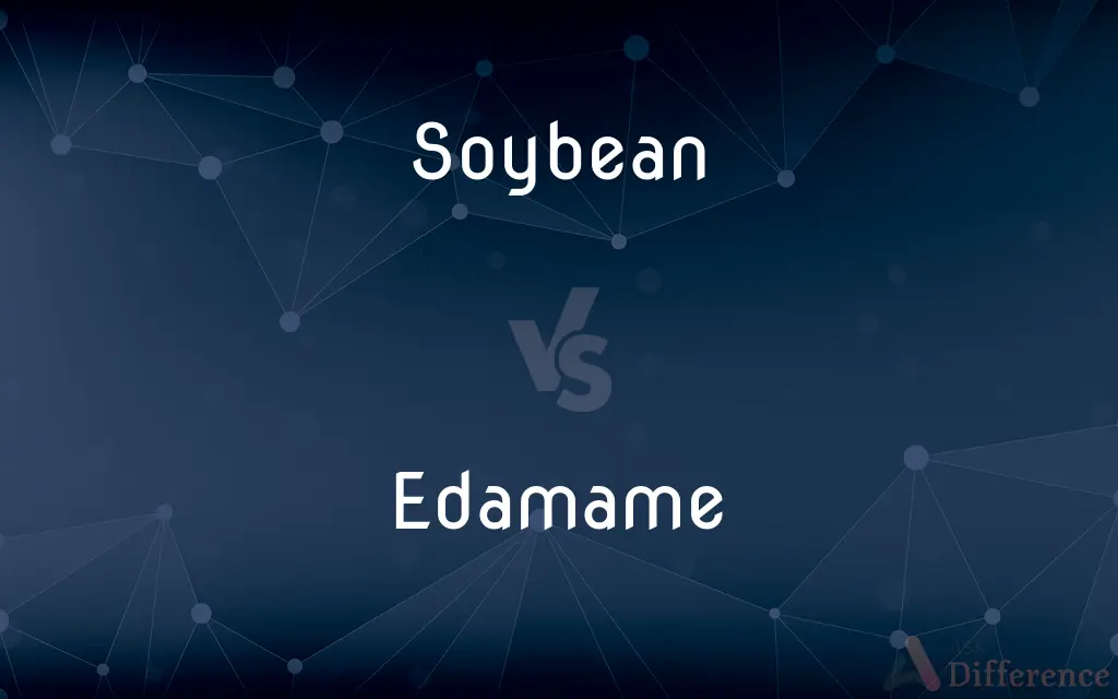 Soybean vs. Edamame — What's the Difference?