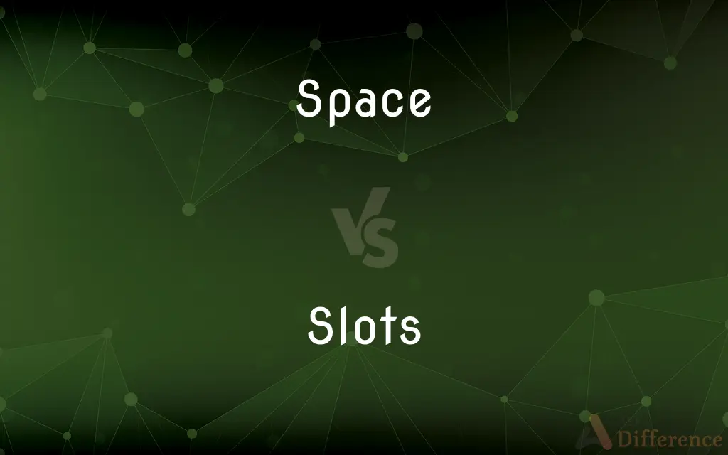 Space vs. Slots — What's the Difference?