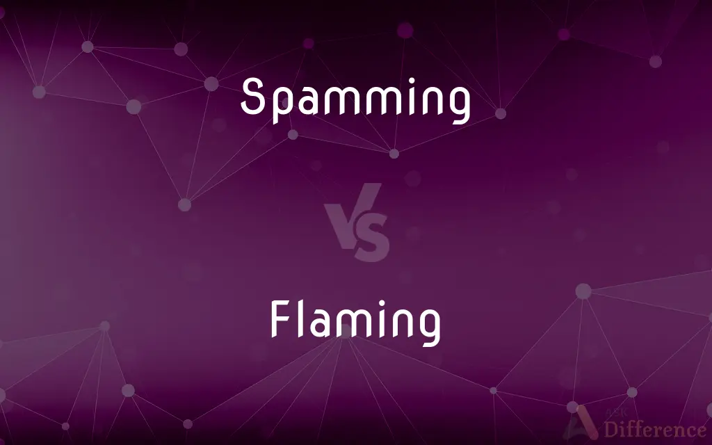 Spamming vs. Flaming — What's the Difference?