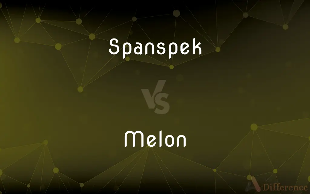 Spanspek vs. Melon — What's the Difference?