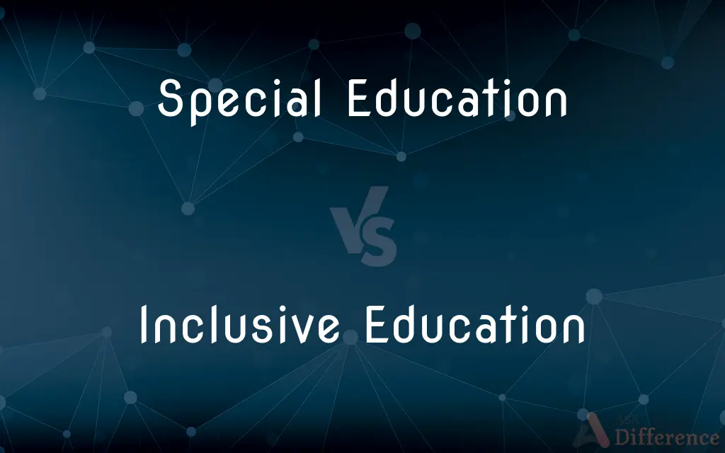 Special Education vs. Inclusive Education — What's the Difference?