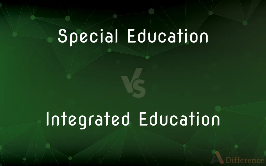 Special Education vs. Integrated Education — What's the Difference?