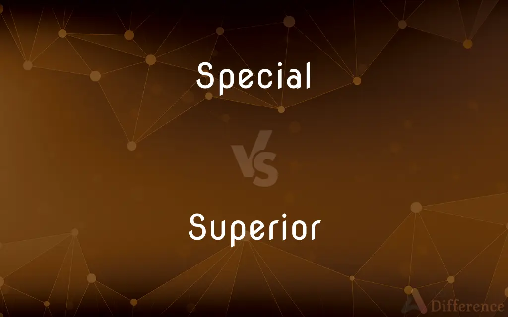 Special vs. Superior — What's the Difference?