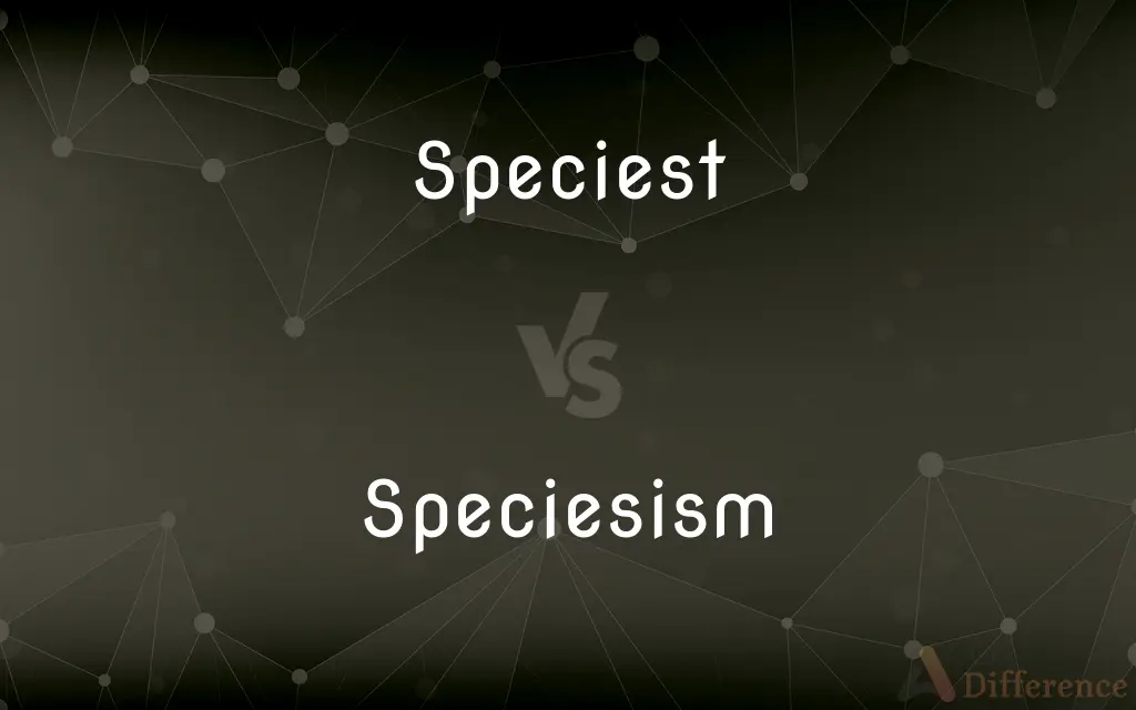 Speciest vs. Speciesism — What's the Difference?