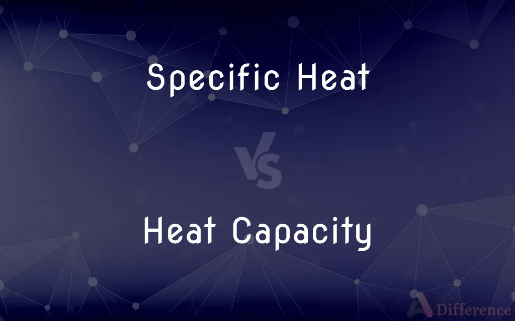 Specific Heat vs. Heat Capacity — What's the Difference?