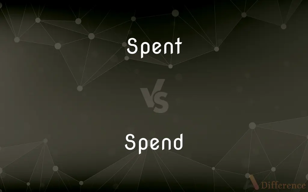 Spent vs. Spend — What's the Difference?