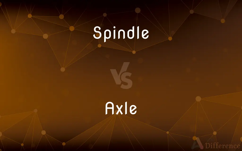 Spindle vs. Axle — What's the Difference?