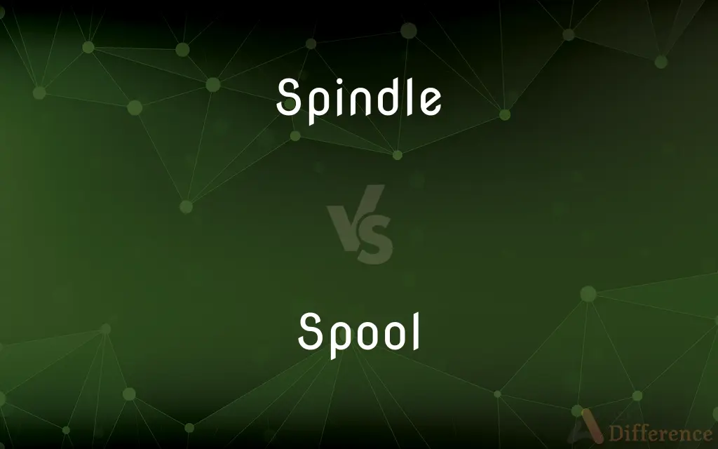 Spindle vs. Spool — What's the Difference?