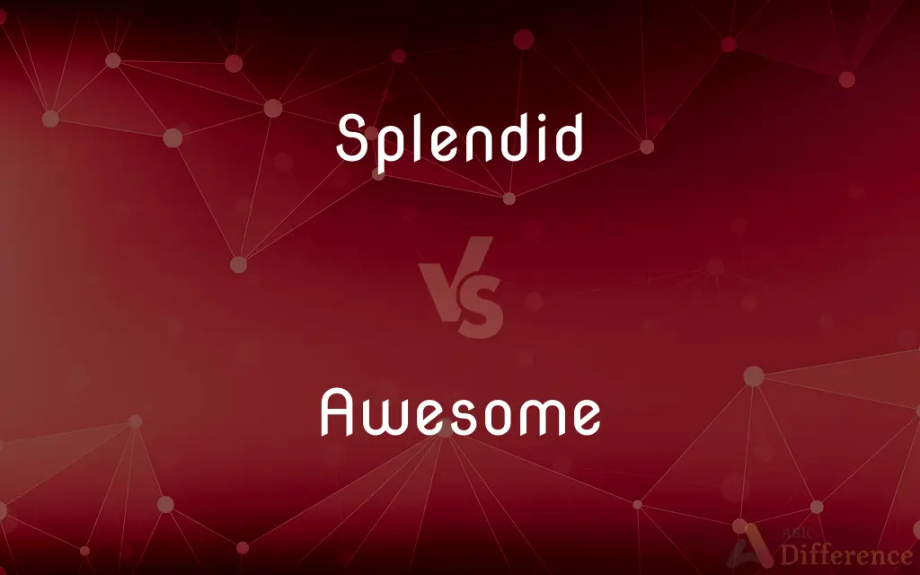 Splendid vs. Awesome — What's the Difference?