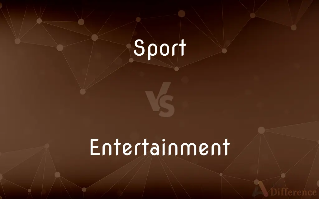 Sport vs. Entertainment — What's the Difference?