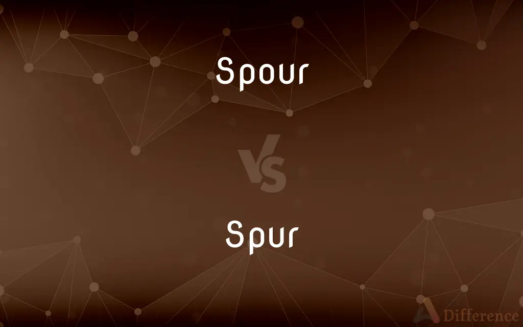 Spour vs. Spur — Which is Correct Spelling?