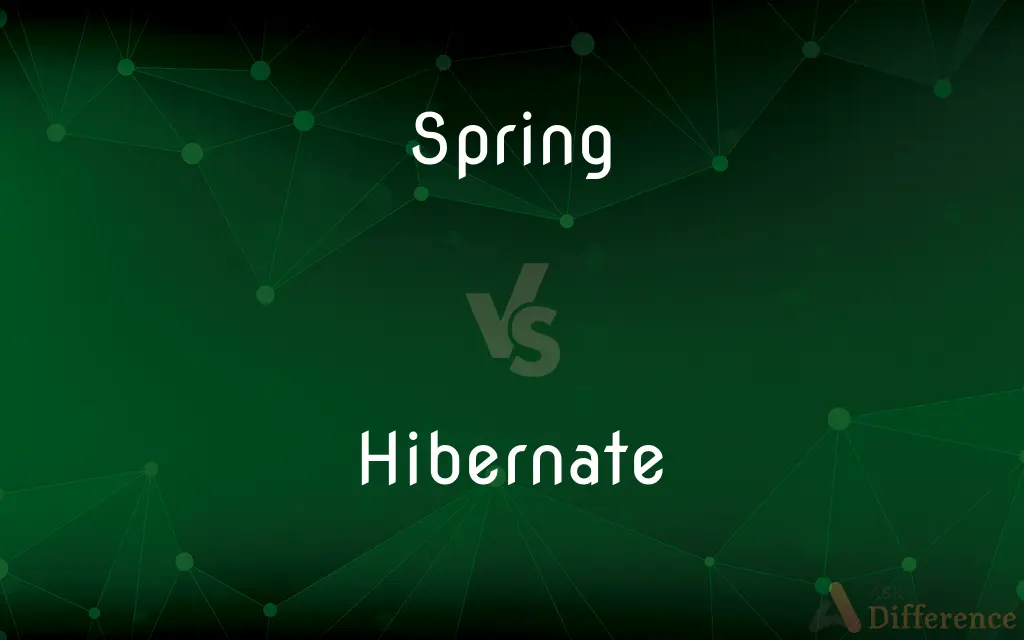 Spring vs. Hibernate — What's the Difference?