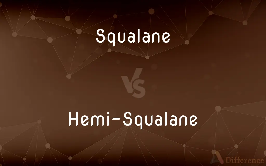 Squalane vs. Hemi-Squalane — What's the Difference?
