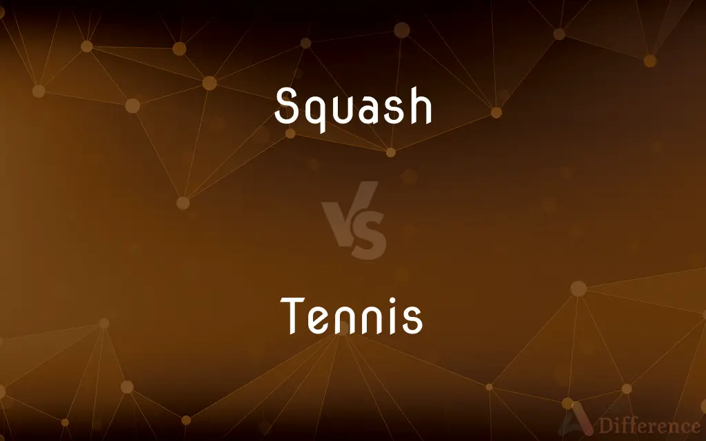 Squash vs. Tennis — What's the Difference?