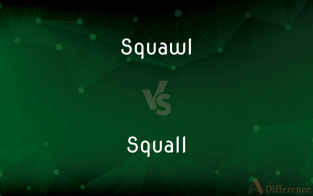 Squawl vs. Squall — Which is Correct Spelling?