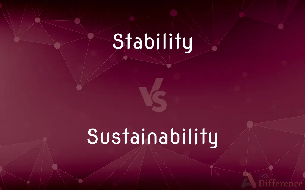 Stability vs. Sustainability — What's the Difference?