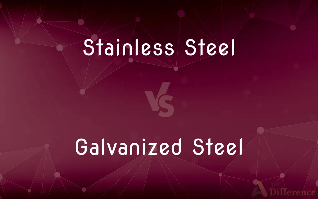 Stainless Steel vs. Galvanized Steel — What's the Difference?