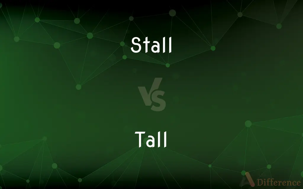 Stall vs. Tall — What's the Difference?