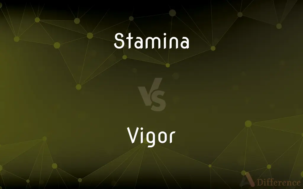 Stamina vs. Vigor — What's the Difference?