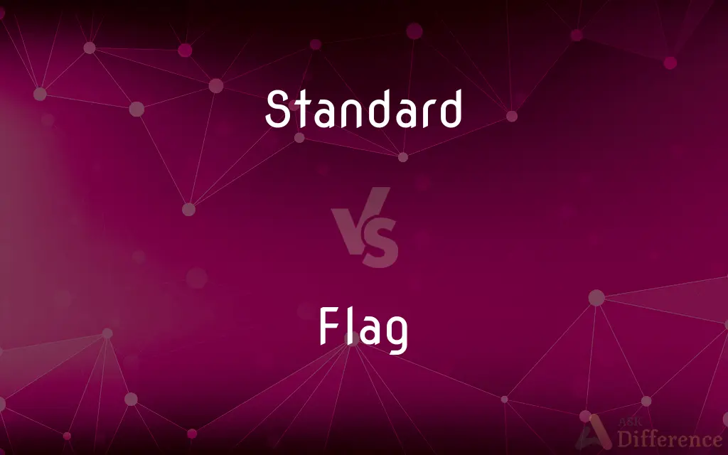 Standard vs. Flag — What's the Difference?