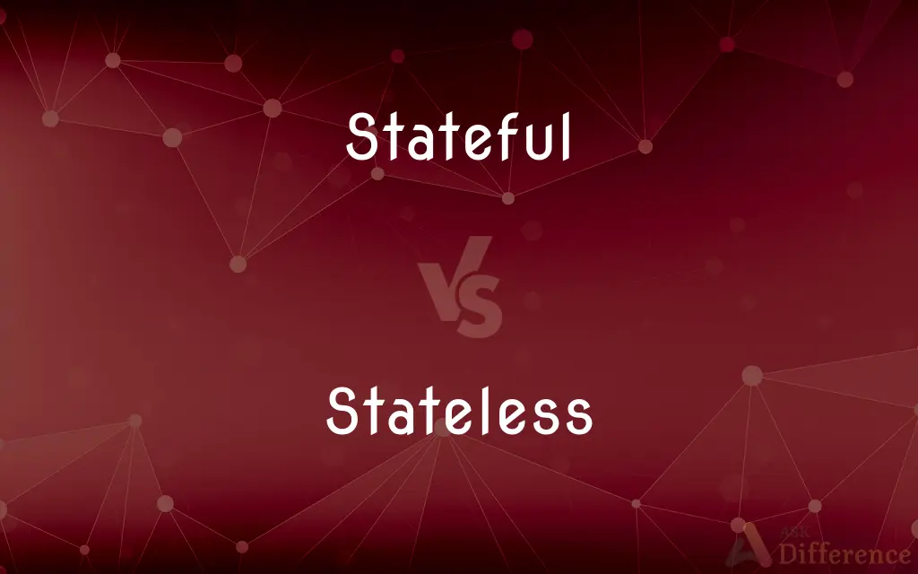 Stateful vs. Stateless — What's the Difference?