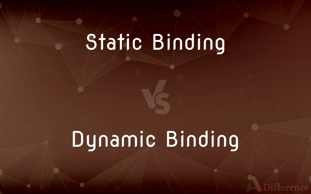 Static Binding vs. Dynamic Binding — What's the Difference?