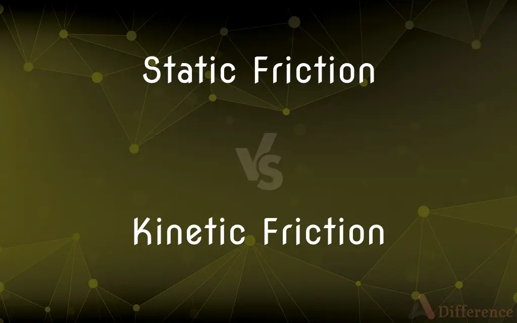 Static Friction vs. Kinetic Friction — What's the Difference?