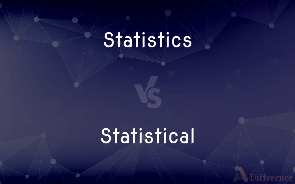 Statistics vs. Statistical — What's the Difference?