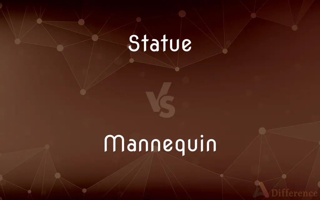 Statue vs. Mannequin — What's the Difference?