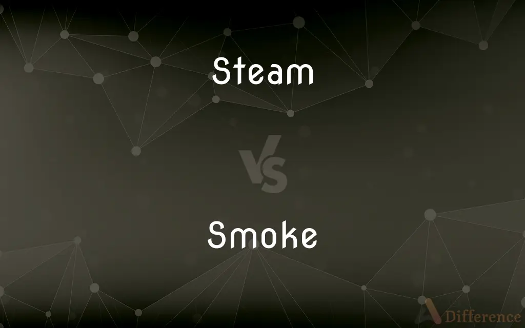 Steam vs. Smoke — What's the Difference?