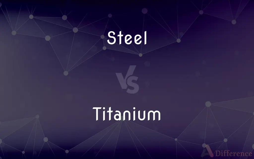 Steel vs. Titanium — What's the Difference?