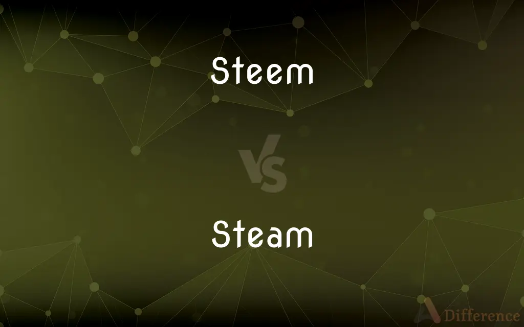 Steem vs. Steam — What's the Difference?