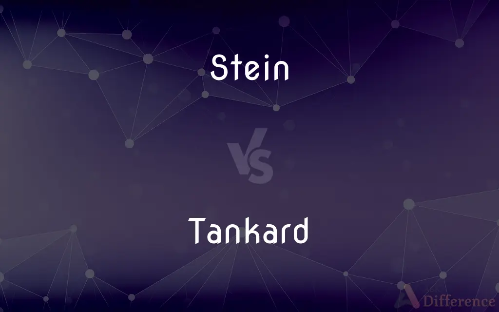 Stein vs. Tankard — What's the Difference?