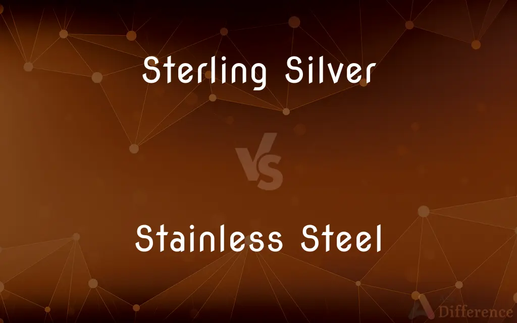 Sterling Silver vs. Stainless Steel — What's the Difference?