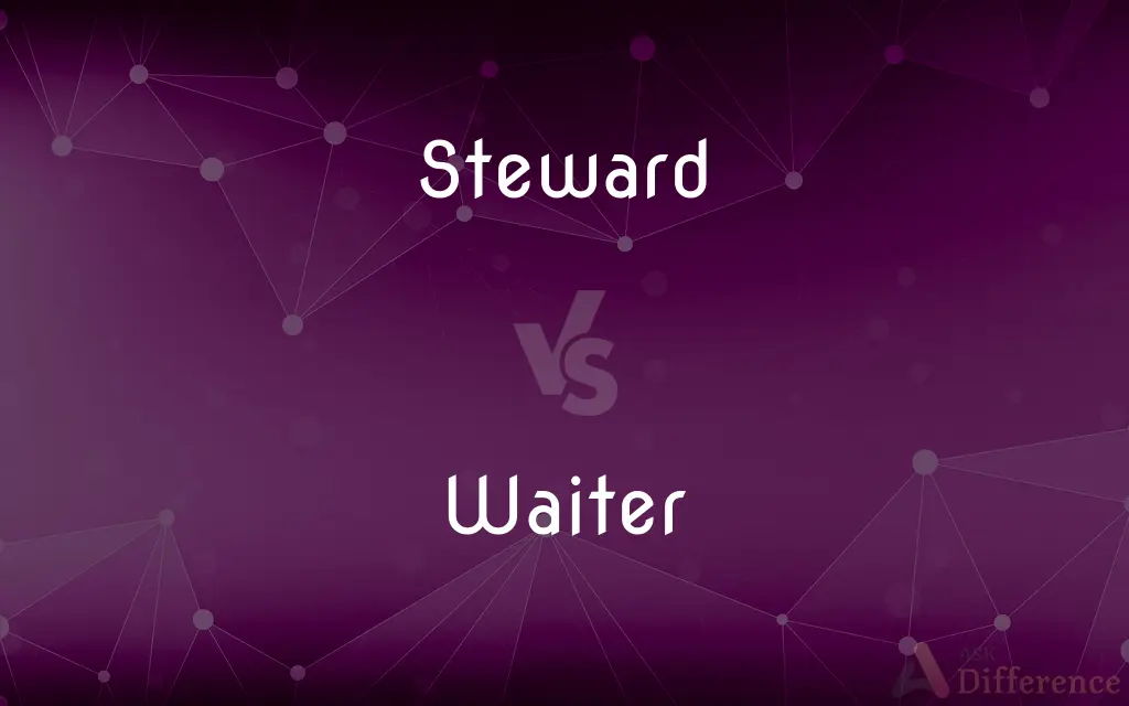 Steward vs. Waiter — What's the Difference?