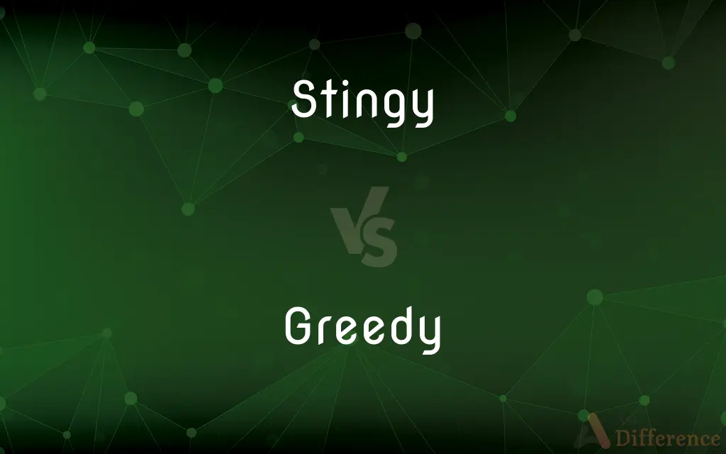 Stingy vs. Greedy — What's the Difference?