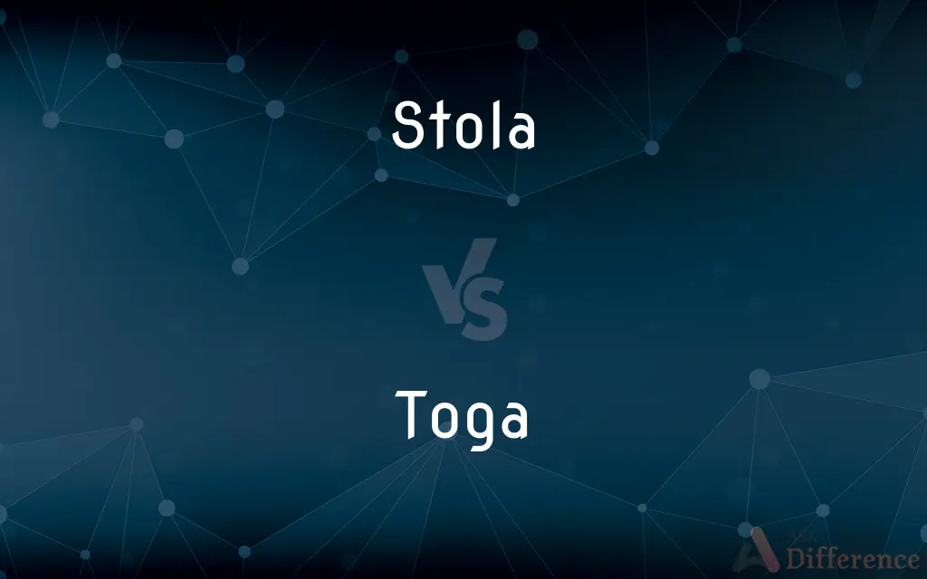 Stola vs. Toga — What's the Difference?