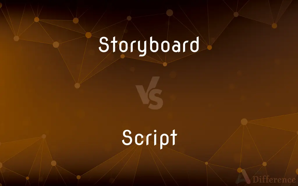 Storyboard vs. Script — What's the Difference?
