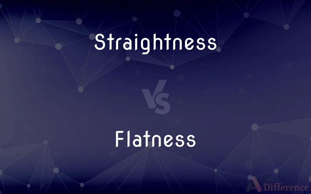 Straightness vs. Flatness — What's the Difference?