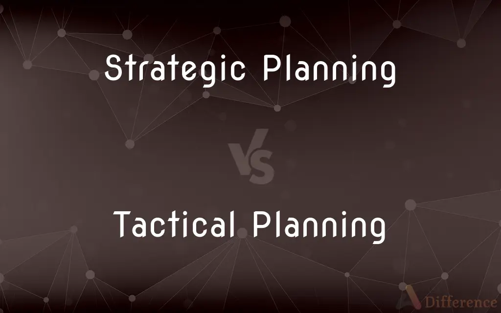 Strategic Planning vs. Tactical Planning — What's the Difference?